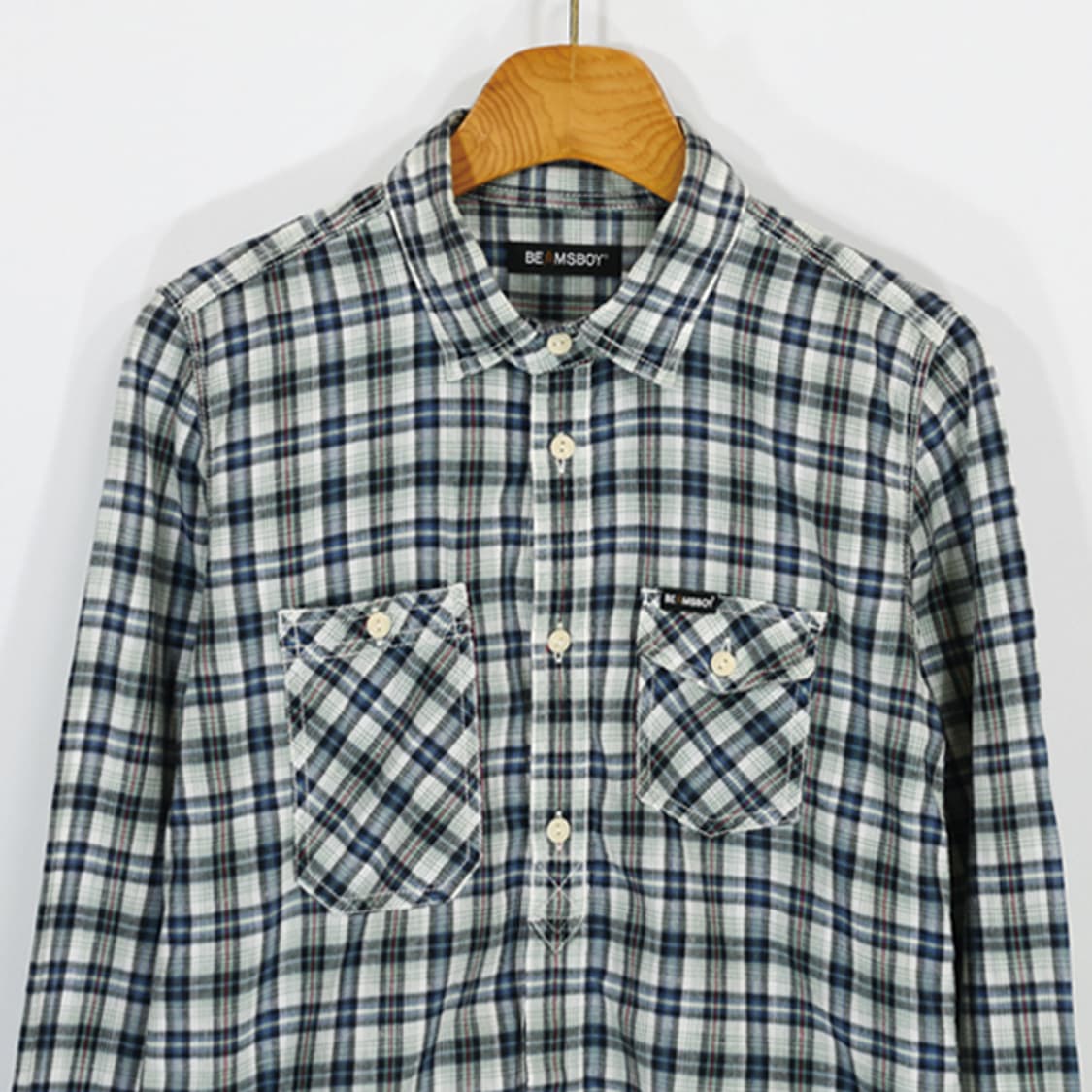 BEAMS BOY 체크셔츠 상품이미지3