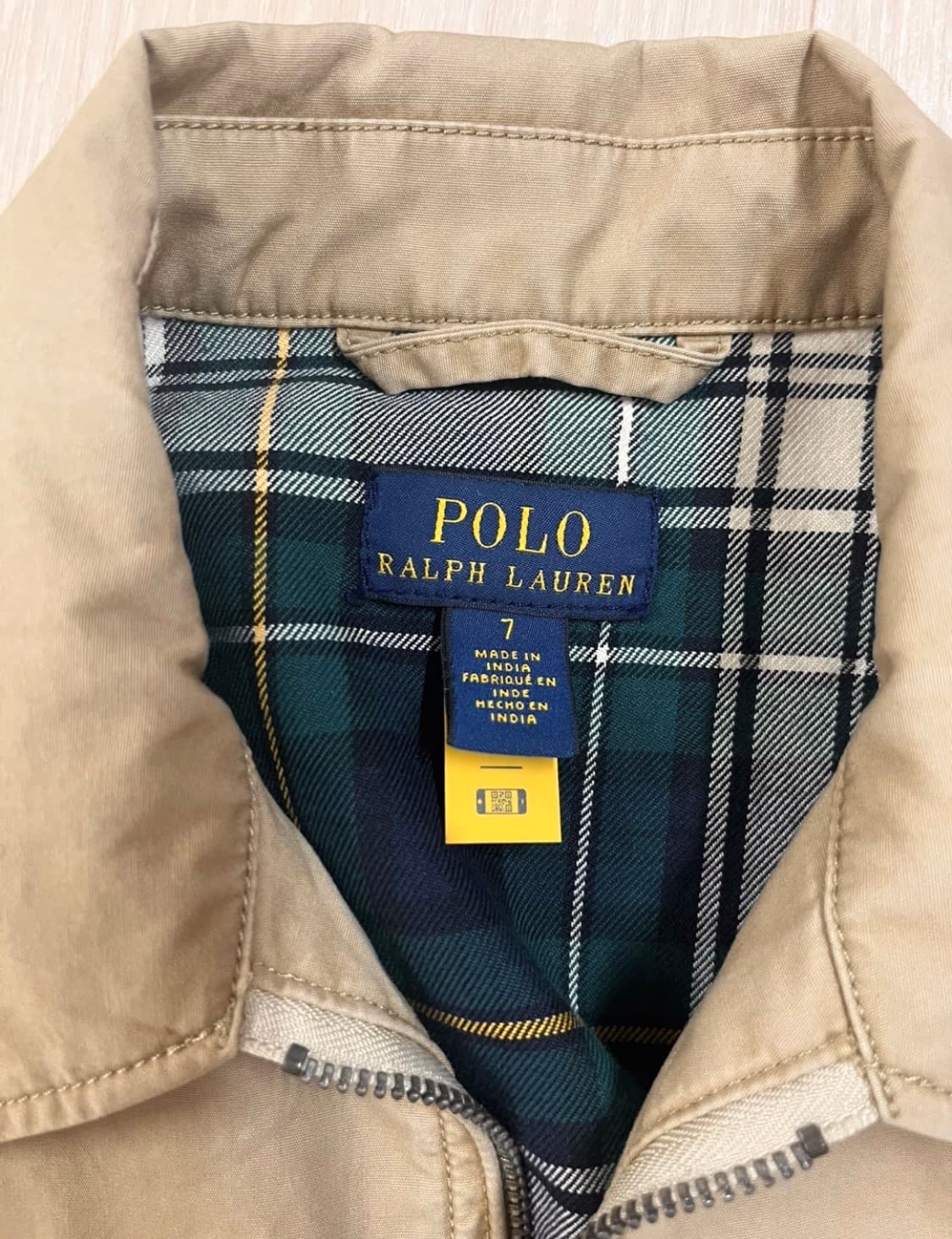 정품 폴로랄프로렌 베이지 자켓 상품이미지2