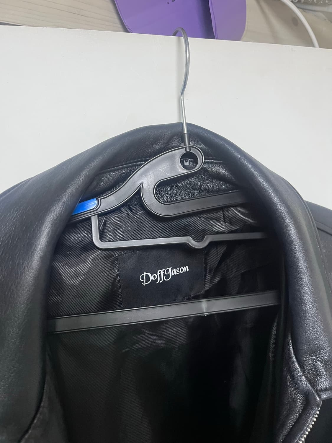 도프제이슨 오버핏 가죽 자켓 XL 상품이미지3