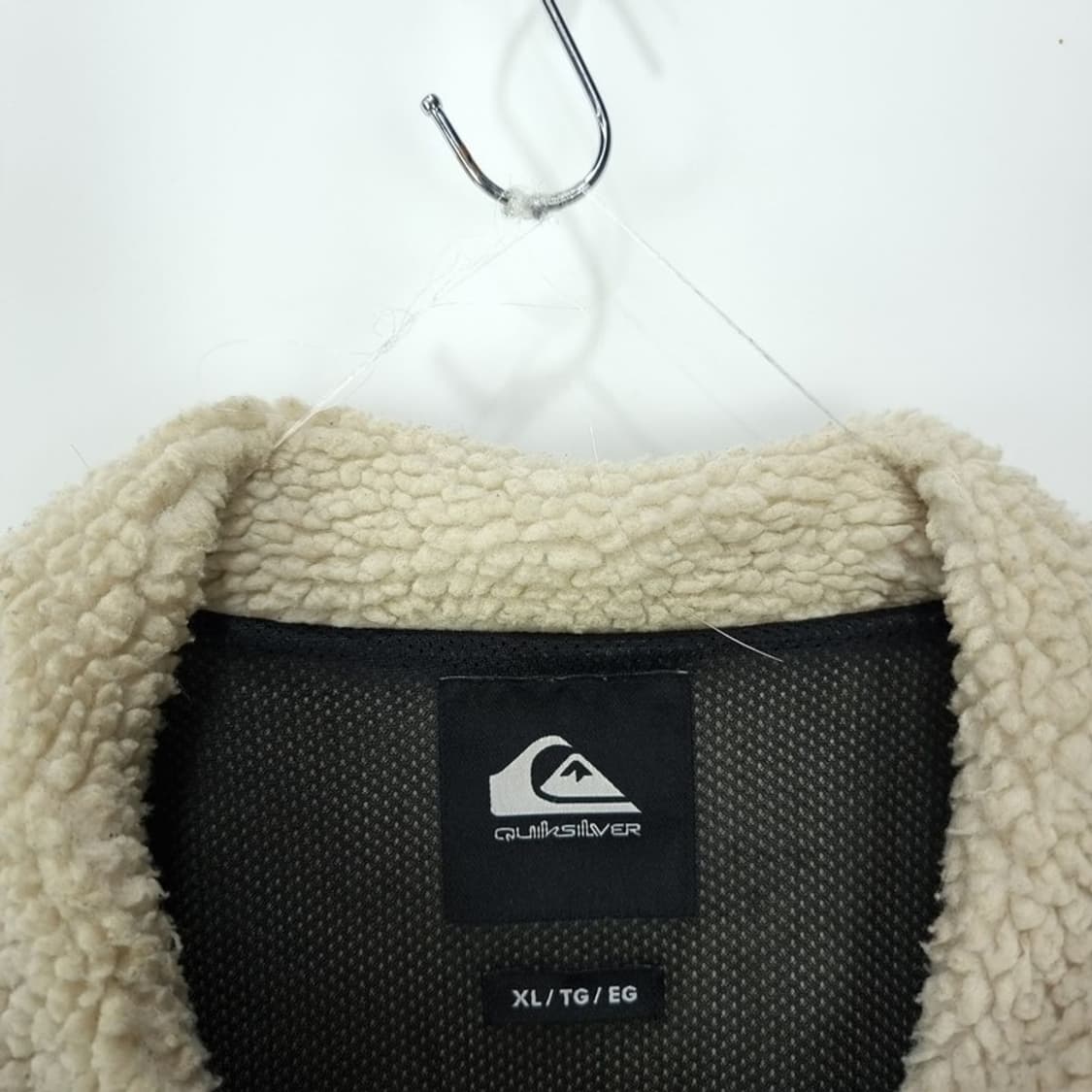 [퀵실버] 로고 패치 쉐르파 플리스 집업 자켓 M17618 상품이미지9