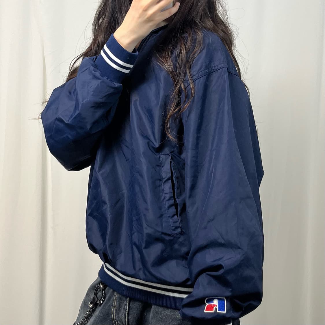 Russell navy anorak  상품이미지5