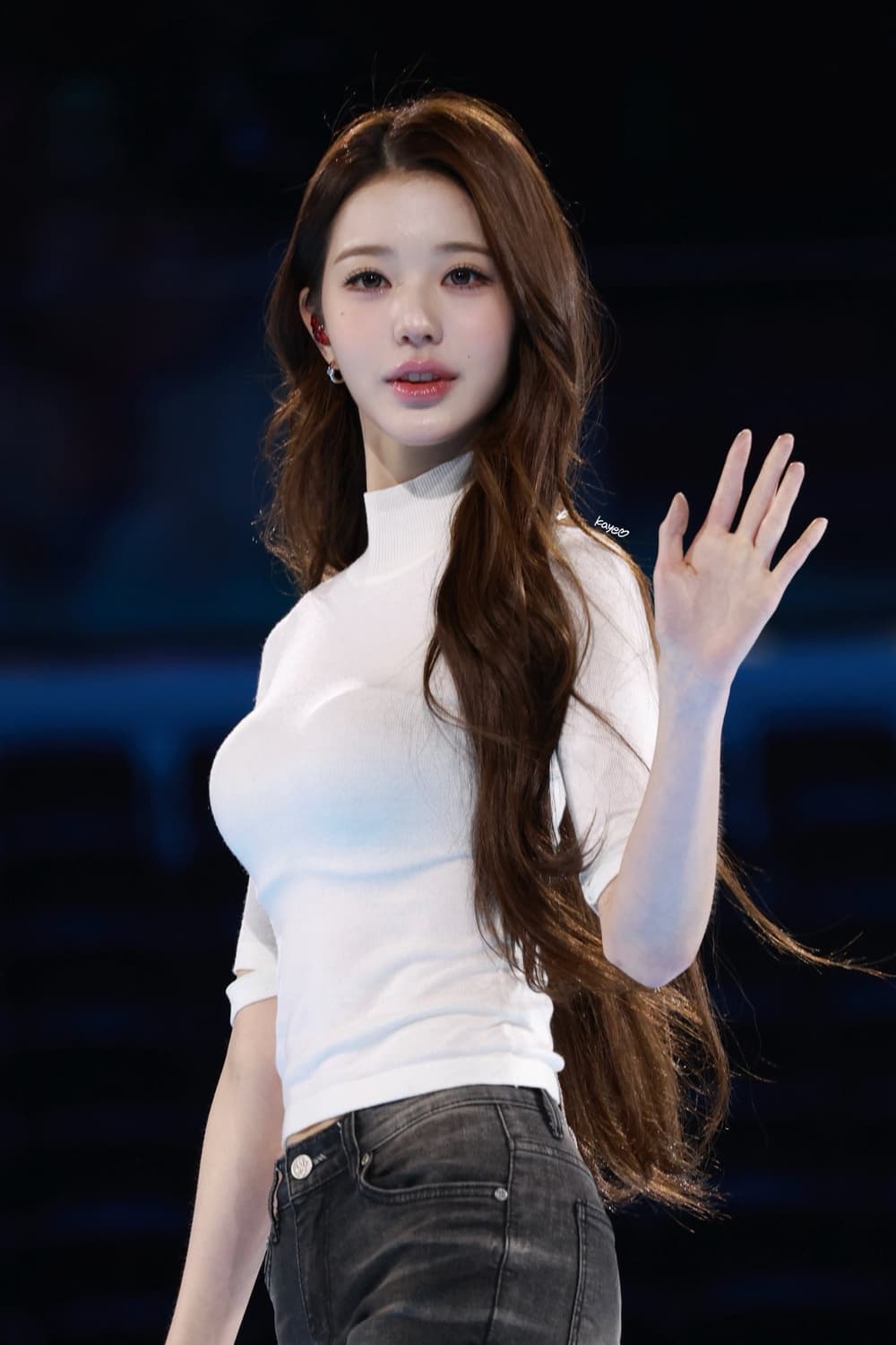 라루네듀시엘 모던 프레피 저지 탑 라룬듀시엘 상품이미지1