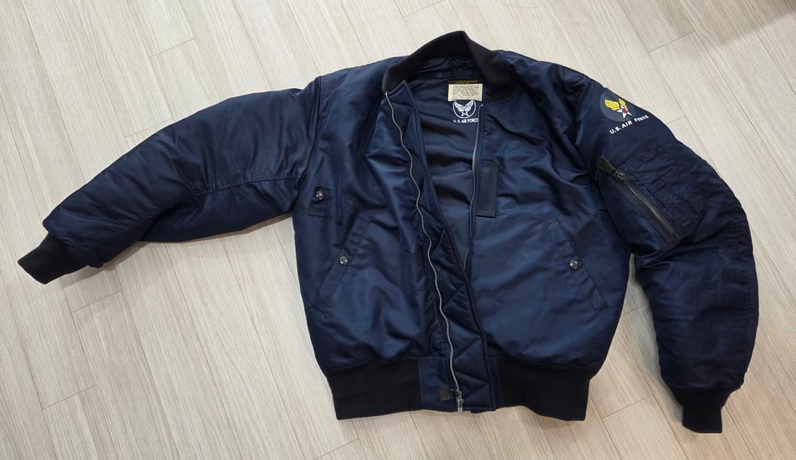 브론슨 ma-1 네이비 상품이미지2