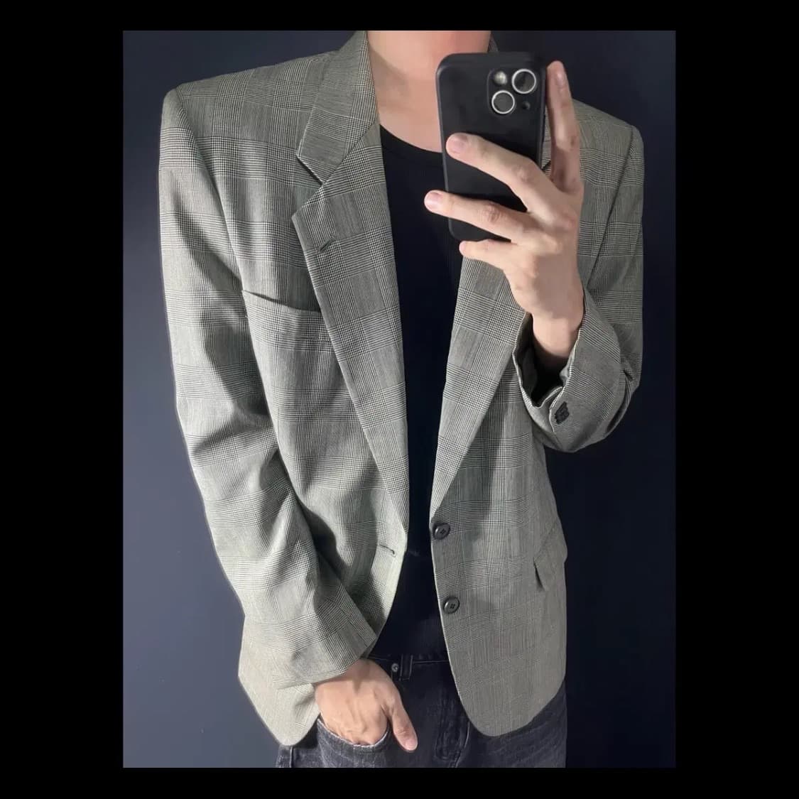 빈티지 울 블레이저 상품이미지2