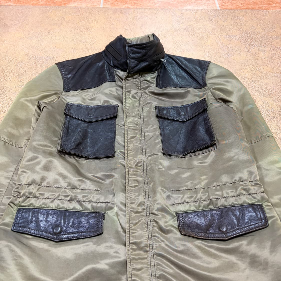 ABX 빈티지 양가죽 투웨이 자켓 상품이미지2