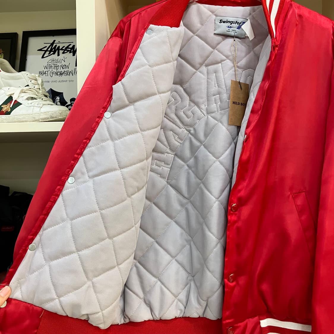 90s 스윙스터 바시티 자켓 상품이미지4