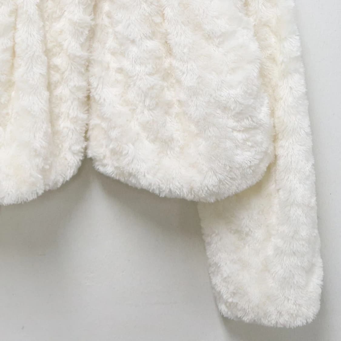 HAPTIC FLAVOR 아이보리 퍼 자켓 60249 상품이미지5