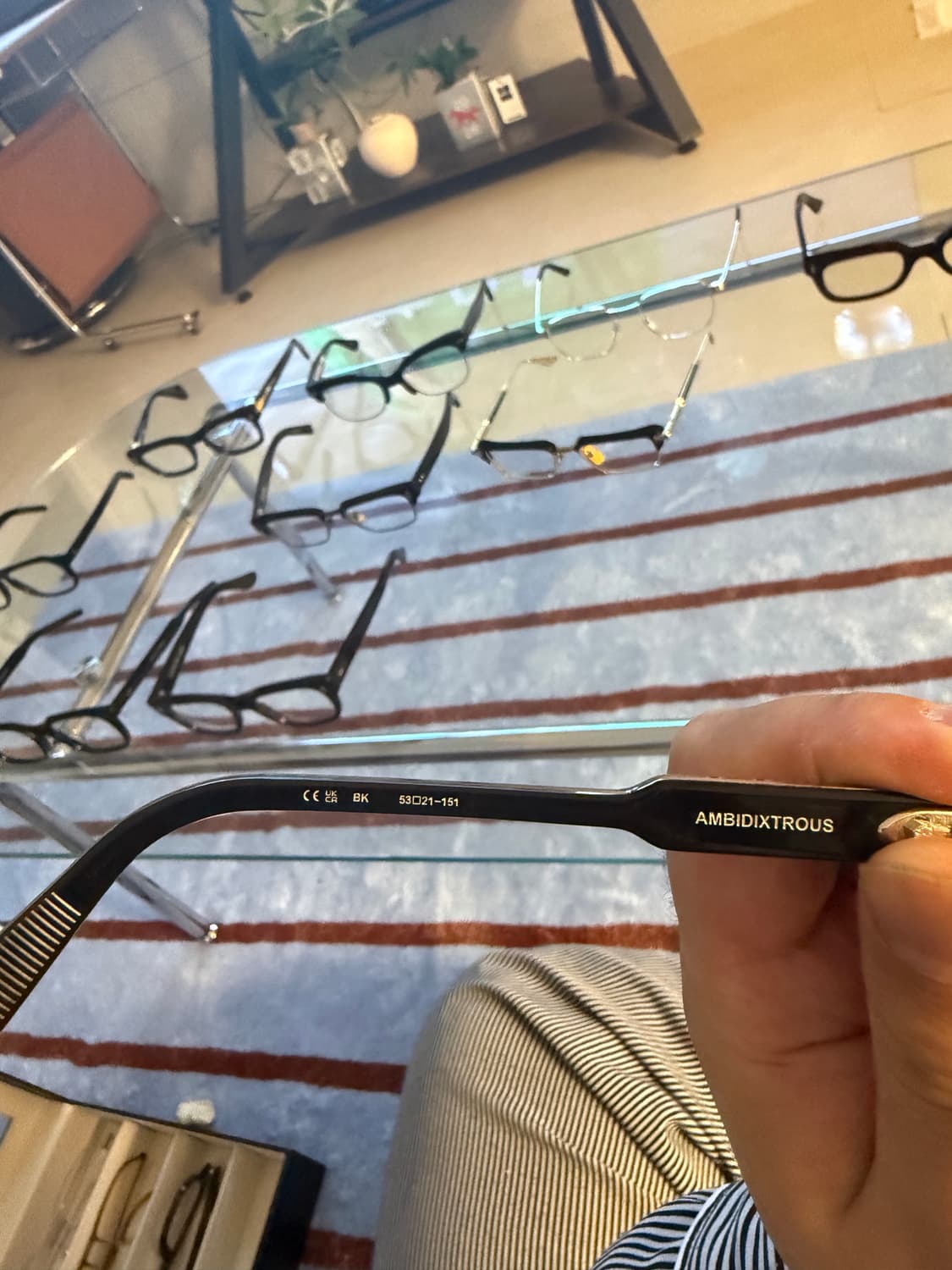 크롬하츠 엠비딕스트로우스 안경 상품이미지4