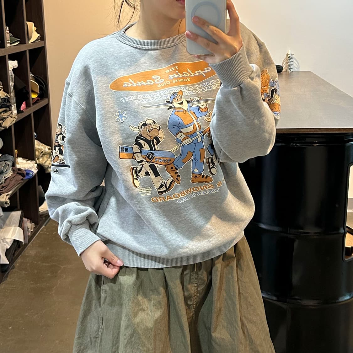 캡틴산타 빈티지 스웻셔츠 상품이미지2