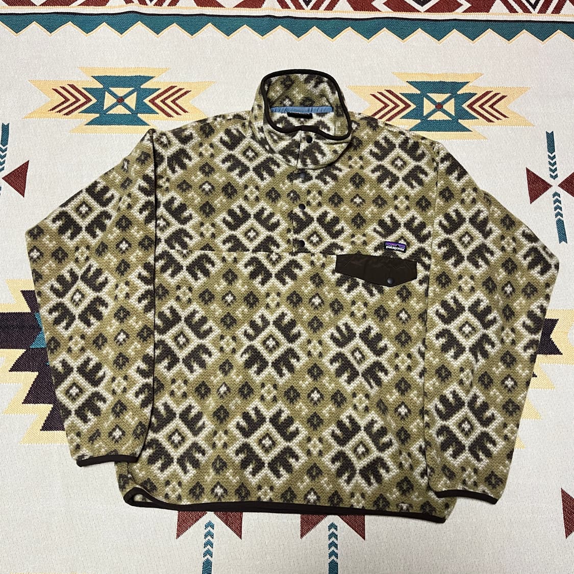 파타고니아 신칠라 패턴 스냅티 L 상품이미지1