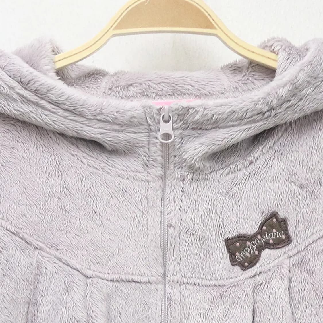 메조피아노 핑크 후리스 후드집업 60980 상품이미지3