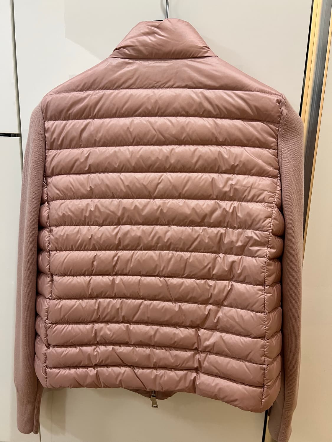 몽클레어 핑크 니트패딩 M (새상품급) 상품이미지2