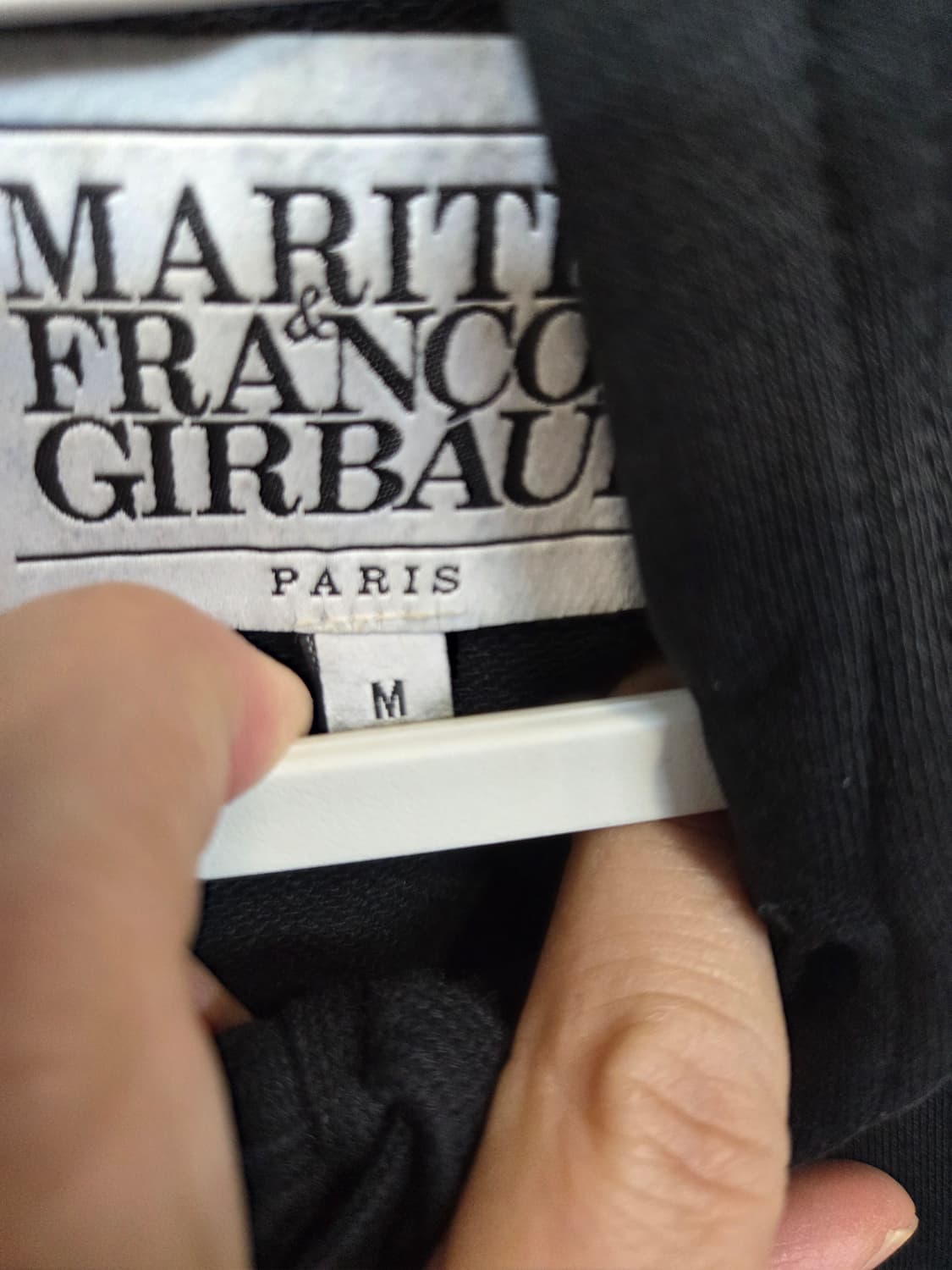 마리떼프랑소와저버 클래식 자수로고 후드티 m 상품이미지4