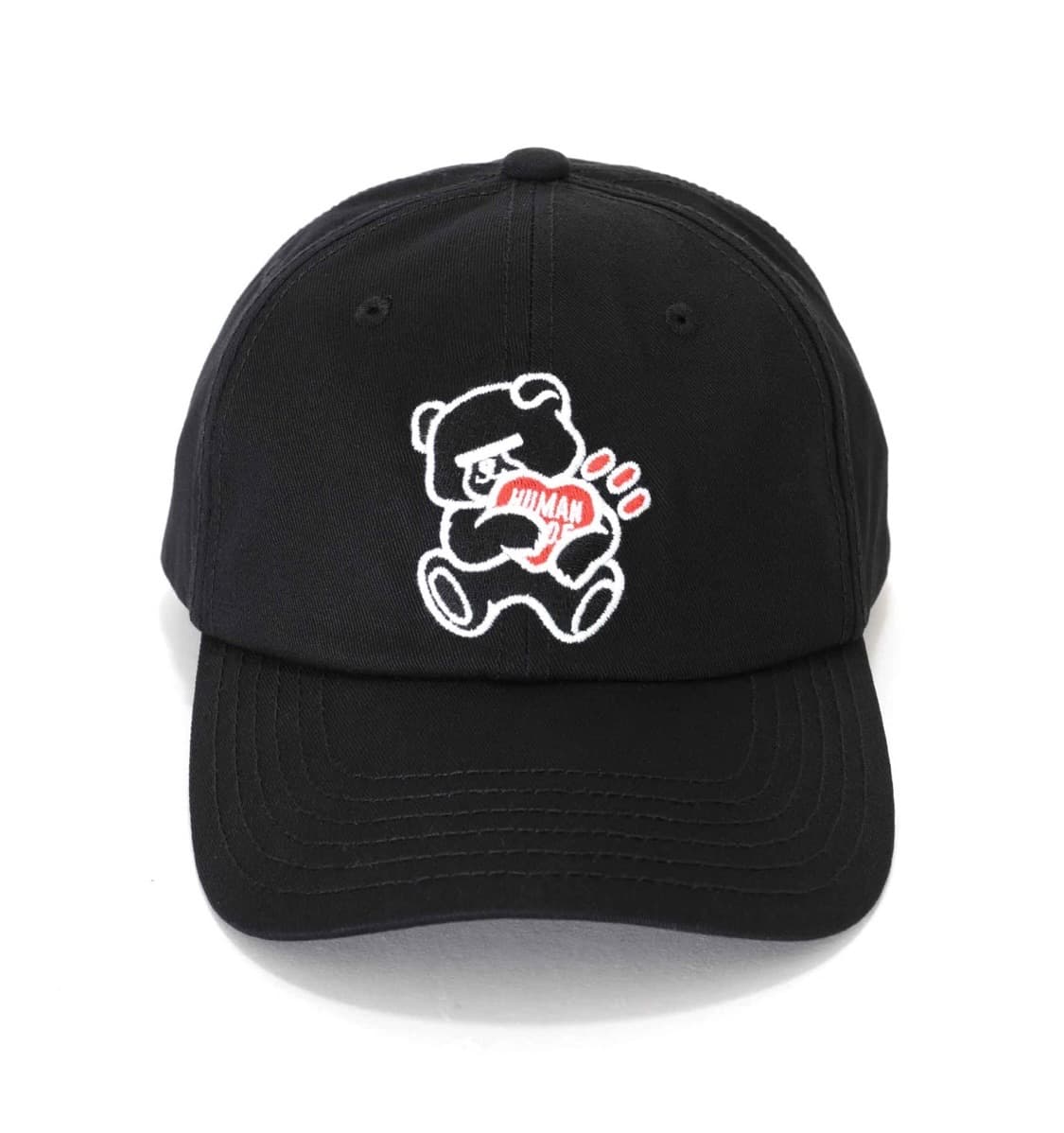 [새상품] 언더커버 휴먼메이드 협업 한정 볼캡 모자 블랙 상품이미지1