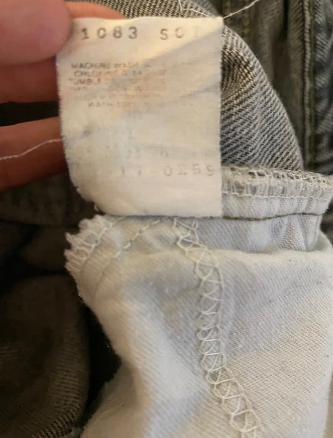 80s 리바이스 517 오렌지탭 흑청 33/34 usa 상품이미지5