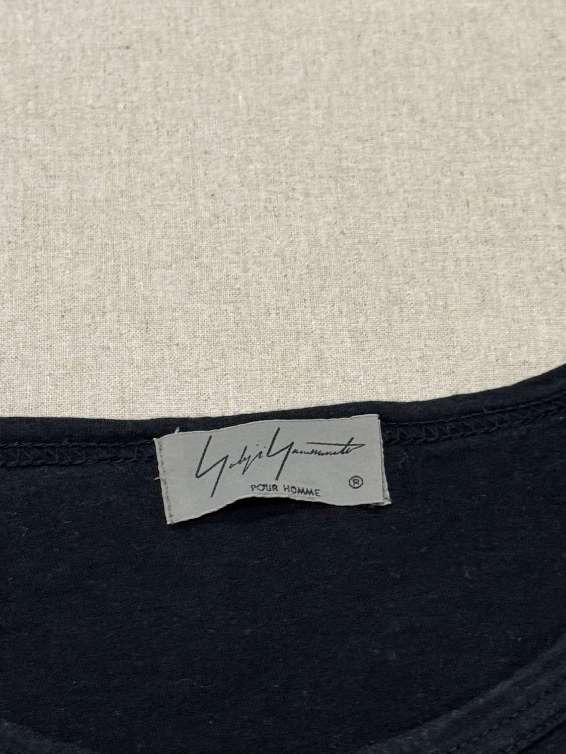 요지야마모토 뿌르옴므 18aw 누드 걸 티셔츠 상품이미지5