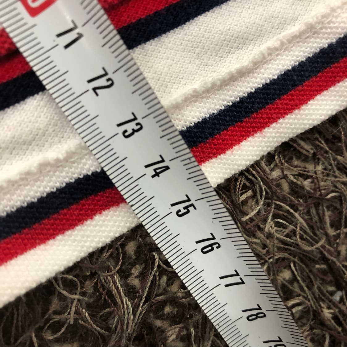 XL 폴로 랄프로렌 스트라이프 포니 카라 PK 반팔 티셔츠 상품이미지8