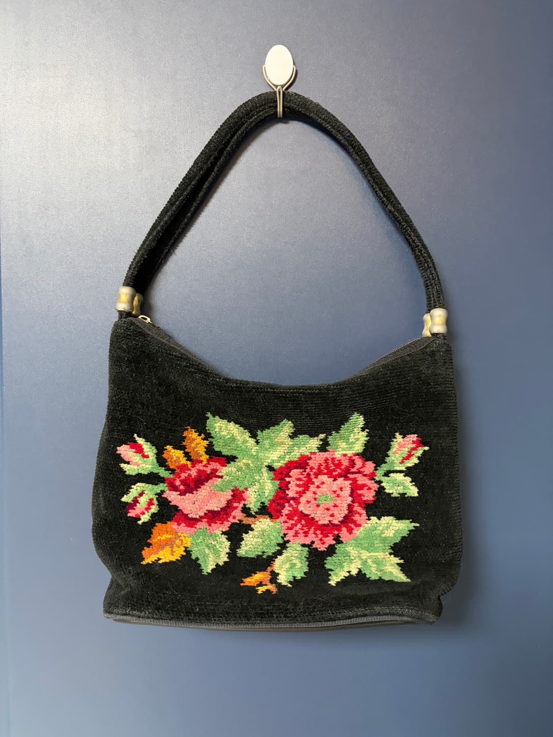 샵페어리 빈티지 플라워 코로듀이 백 시눈 상품이미지1