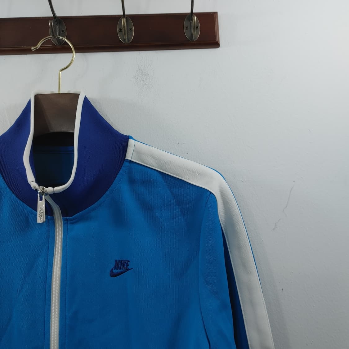 M 나이키 남성 블루 캐주얼 트레이닝 져지 트랙탑 자켓 상품이미지2