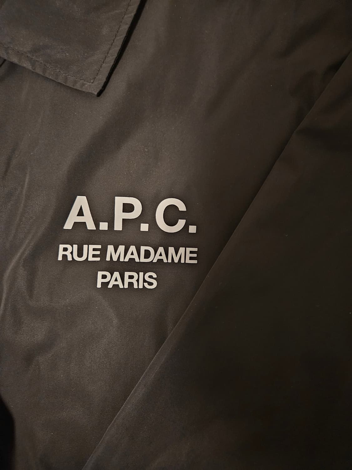 APC 한국 한정판 플리스 코치 자켓 XL 사이즈 판매합니다(최종가) 상품이미지2