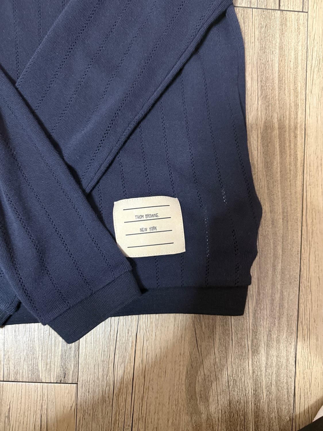 톰브라운 여성 네이비 니트 38사이즈 상품이미지2