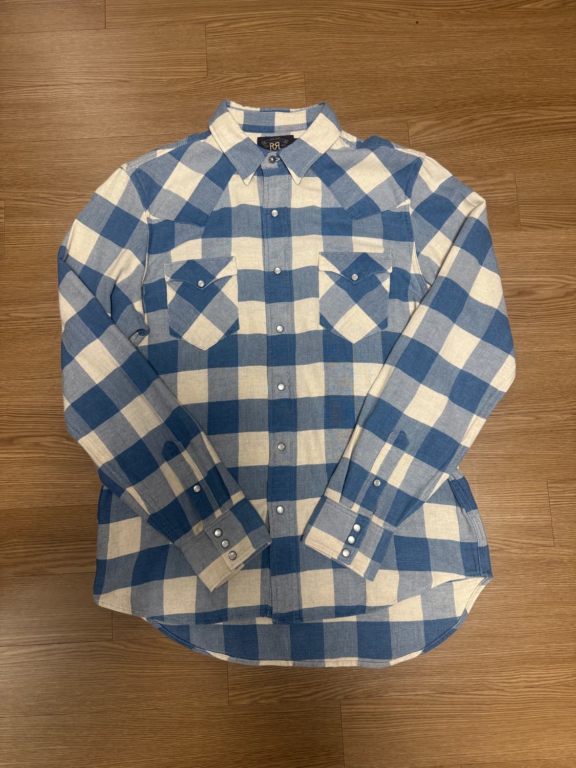 RRL 더블알엘 플래드 웨스턴 셔츠 L 팝니다 상품이미지1