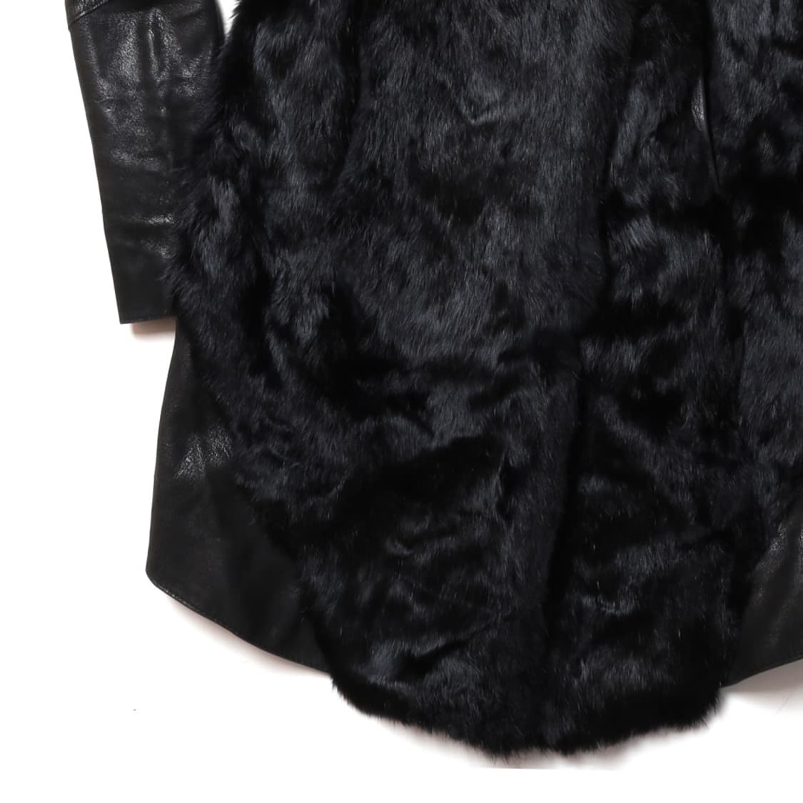 헬무트랭 Helmut Lang Rabbit Fur Leather Coat 상품이미지3