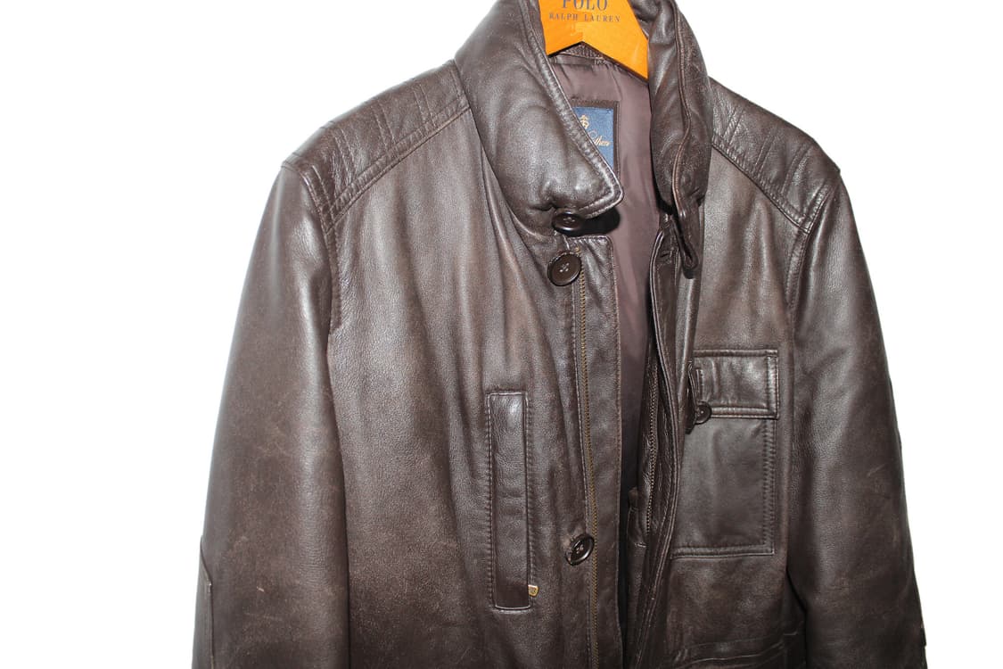 Brooks Brothers 브룩스브라더스 램스킨 레더 카코트 상품이미지7