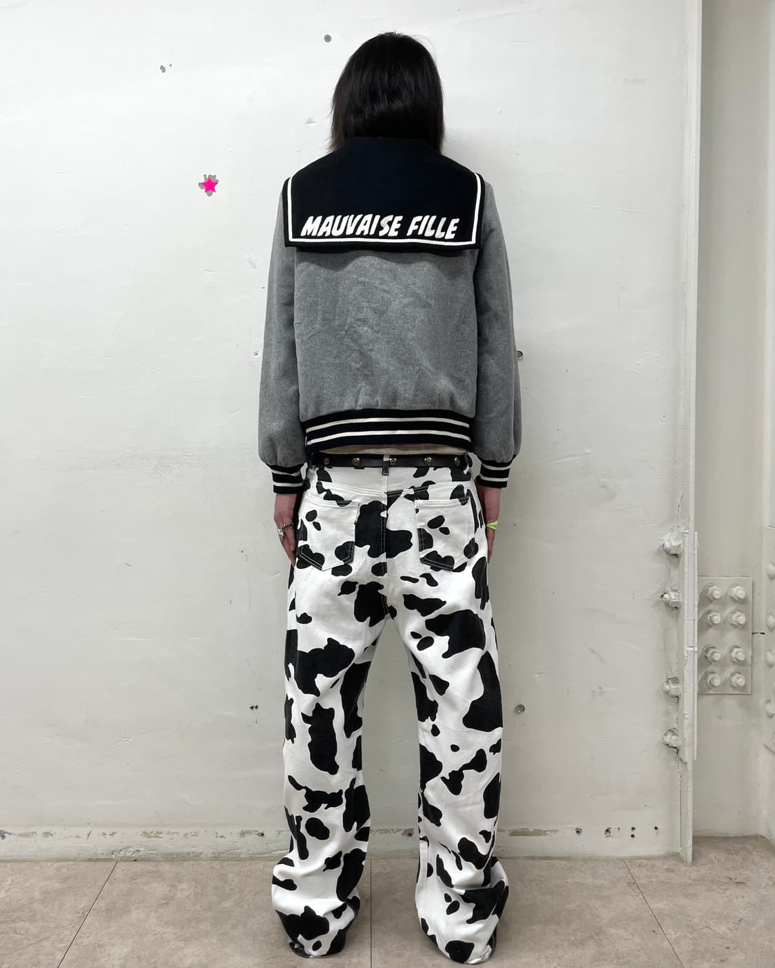 Betty Cape Gray Jacket 상품이미지6