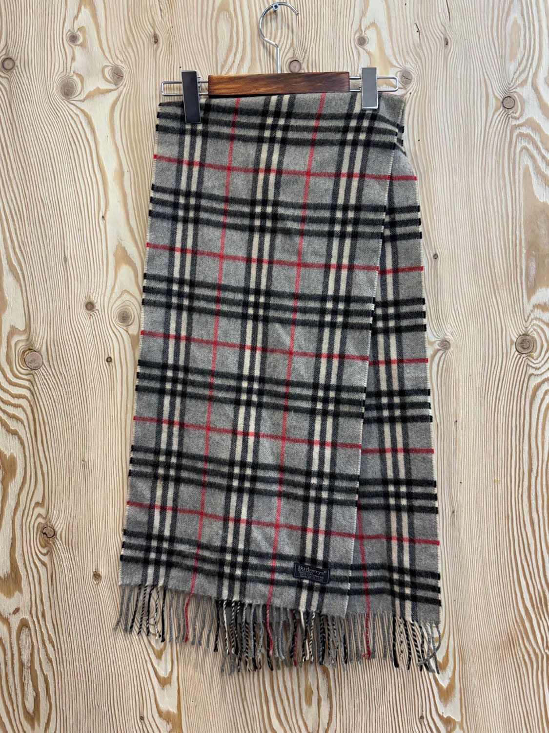 버버리 캐시미어 체크 머플러 상품이미지1