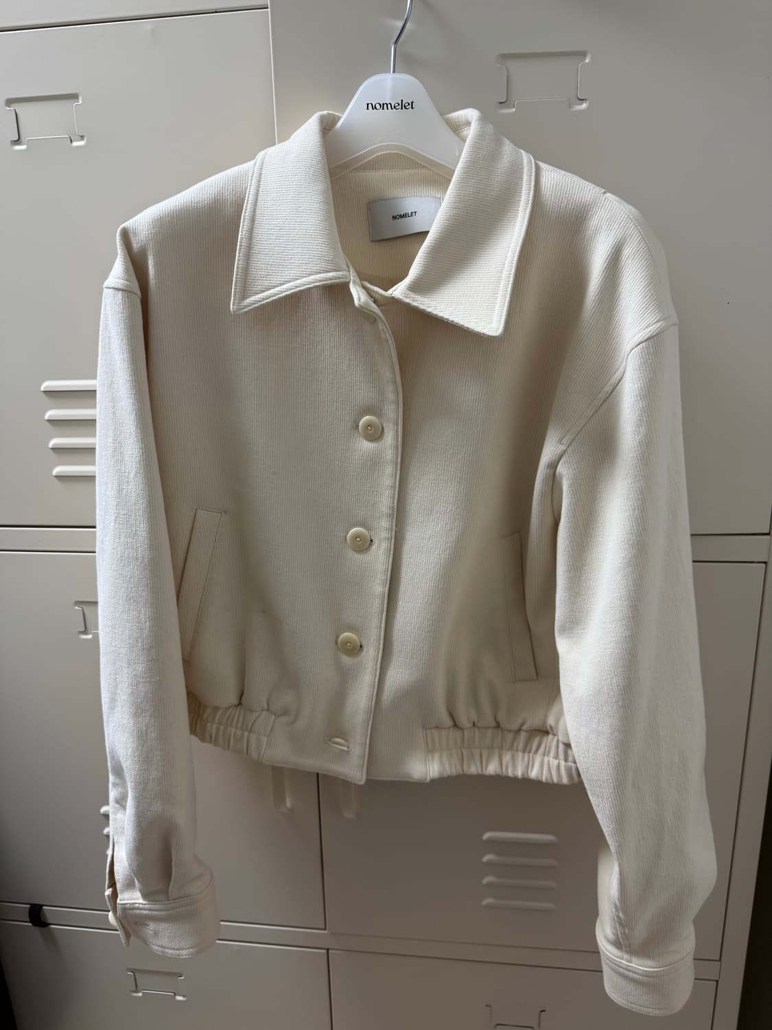 노멜렛 매그놀리아자켓 크림 2사이즈 상품이미지2