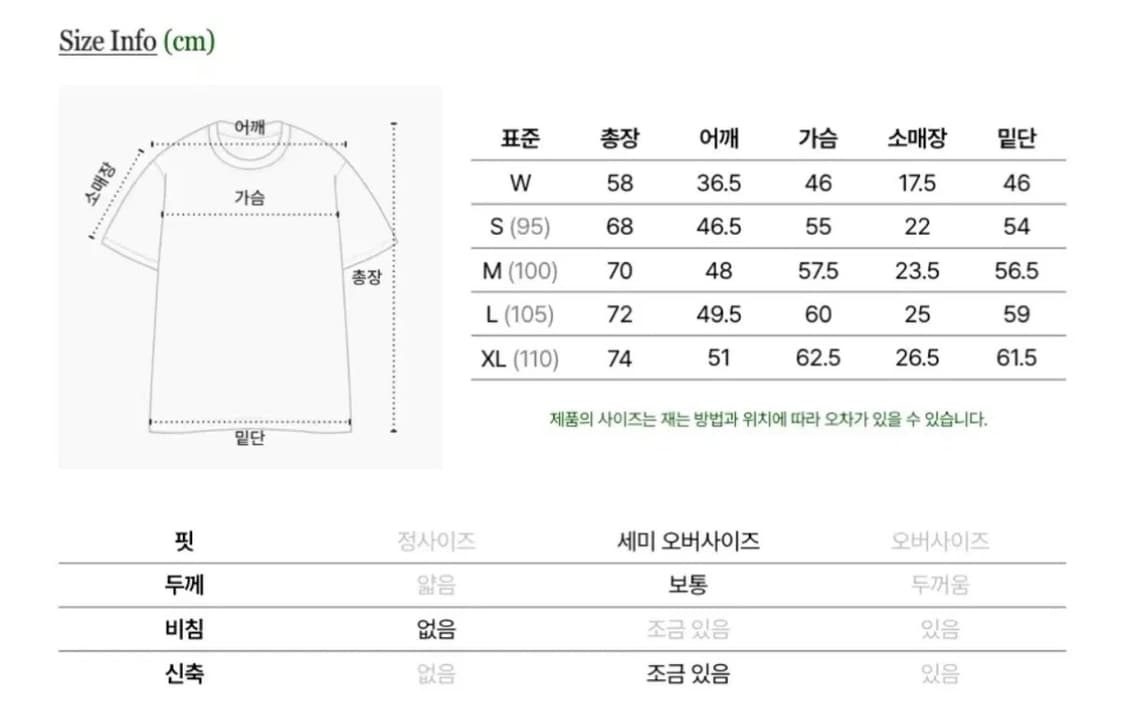 AECAWHITE 하트 반팔 티셔츠 블랙 상품이미지4