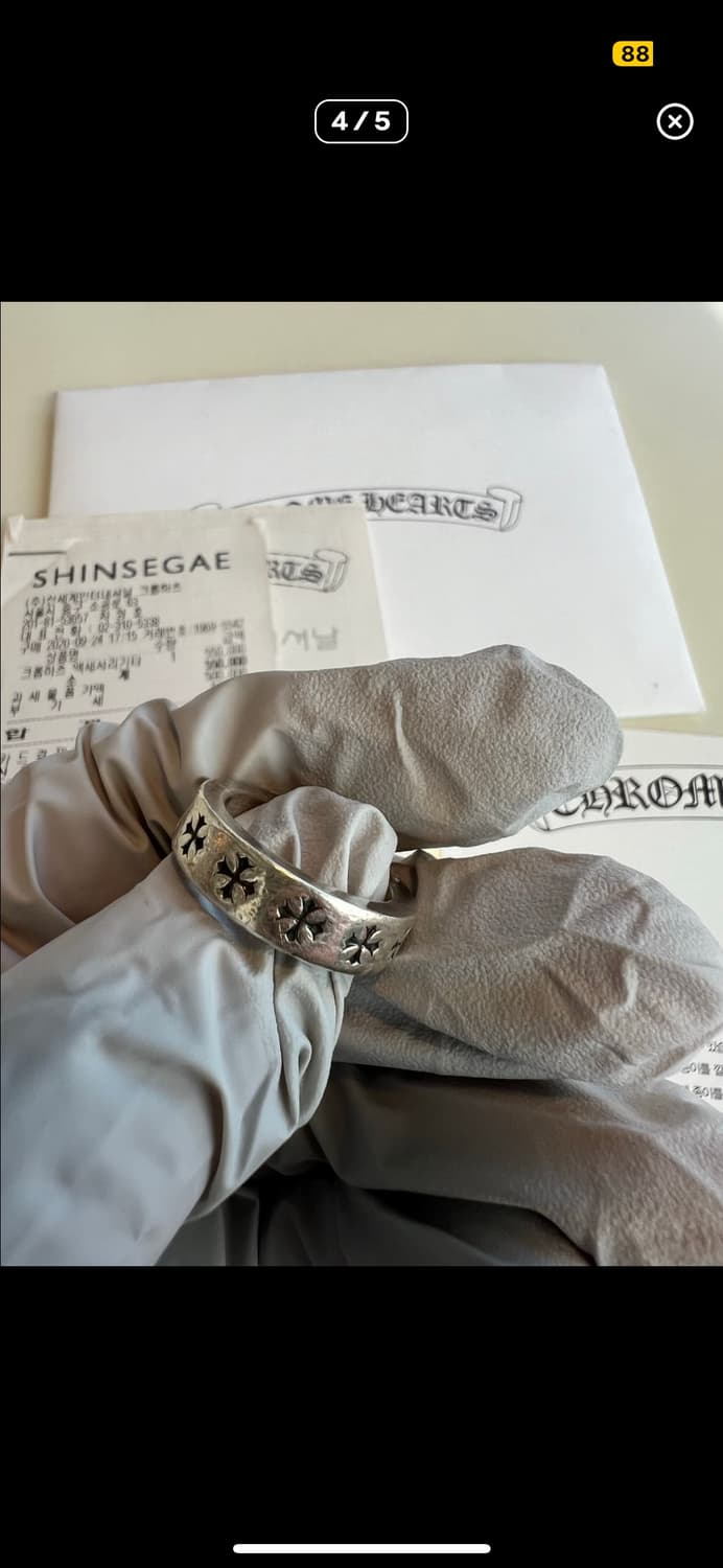 [US 6.5] 크롬하츠 포에버링 상품이미지4