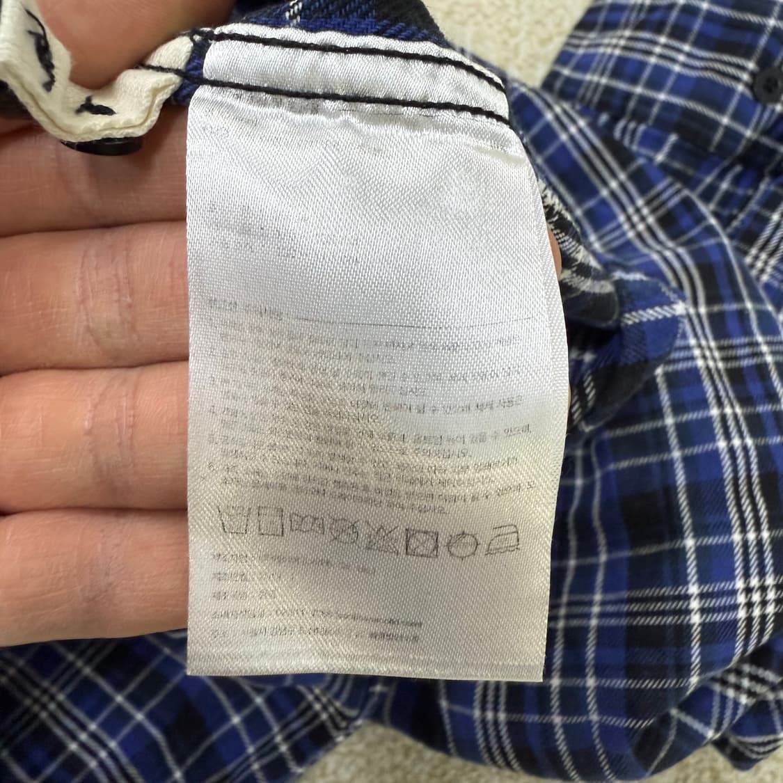 2사이즈 LMC ASSOCIATION 체크셔츠 1226T2 상품이미지4