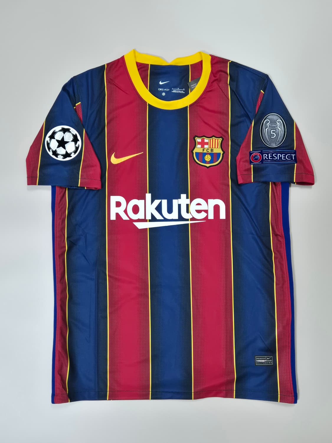 20-21 바르셀로나 홈 더용 유니폼 L사이즈 레플리카  상품이미지2