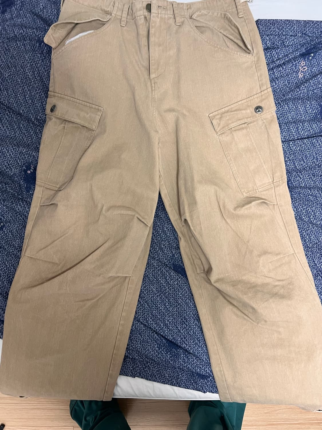 아오이로 베이지 코튼 팬츠 상품이미지2