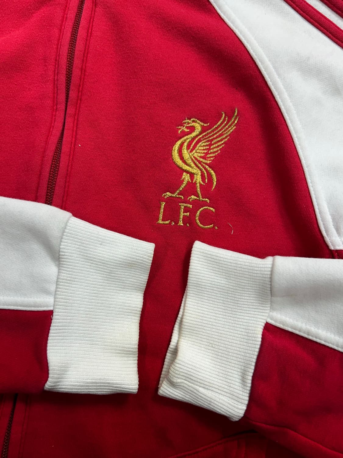 아디다스 07-08 리버풀 레드 트랙탑 져지 L 상품이미지6
