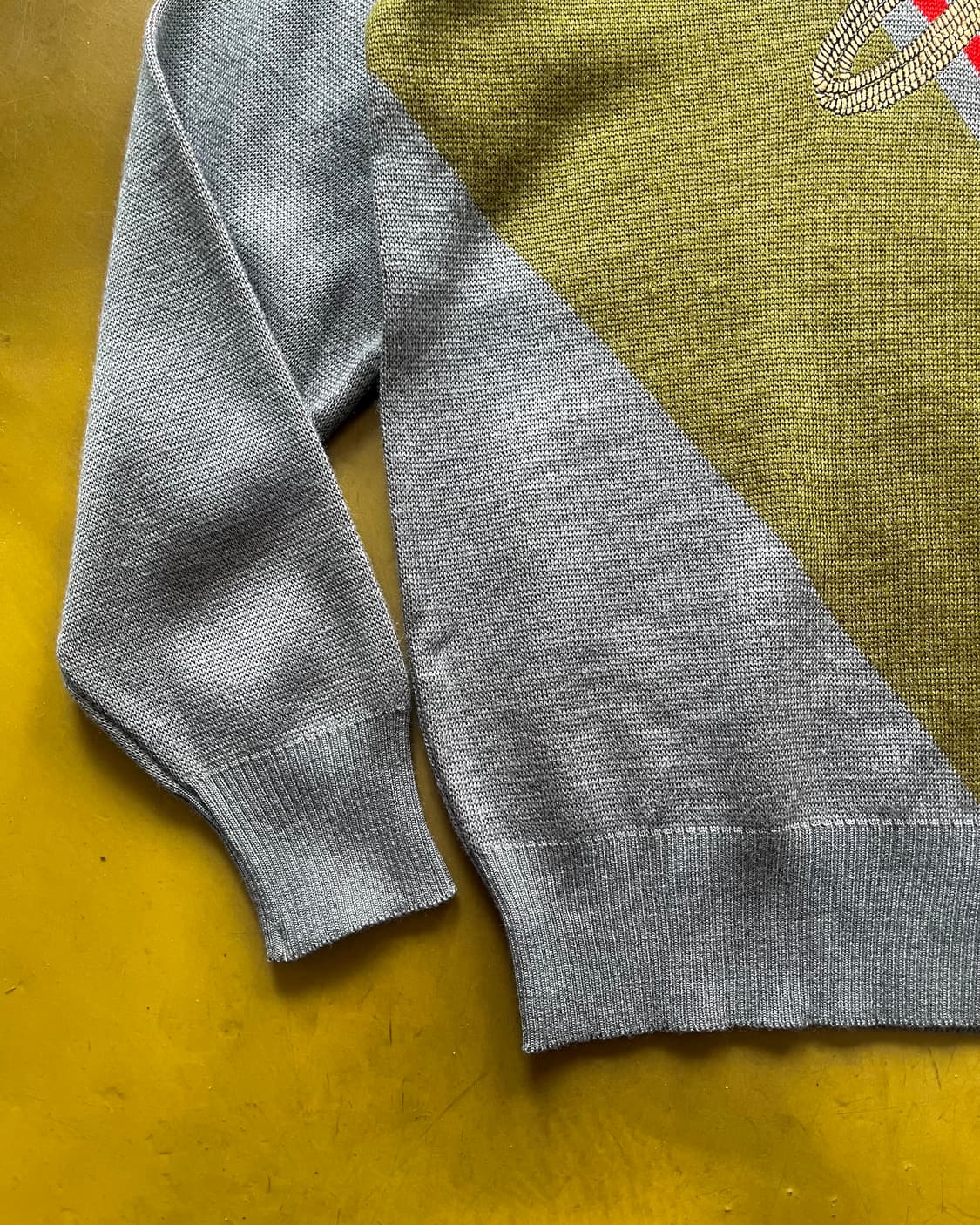 DI MAGGIO Mixed Doubles Emroidery Knit 상품이미지6