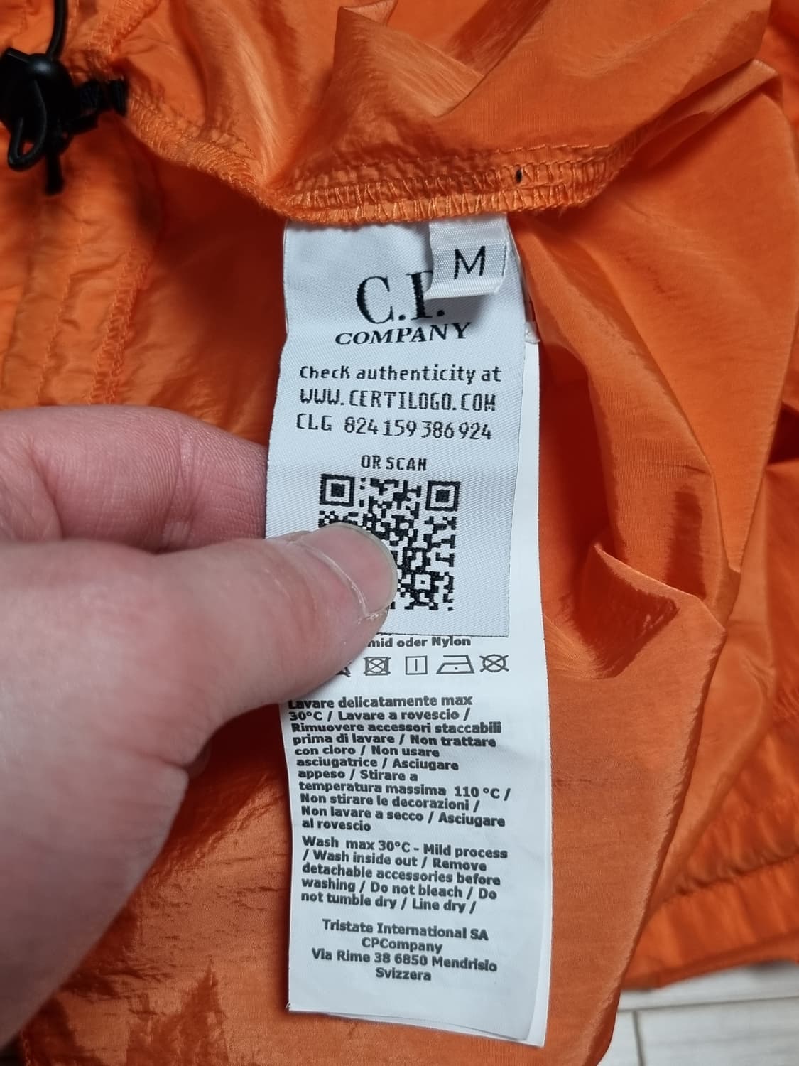 cp컴퍼니 나일론 맨투맨 상품이미지4