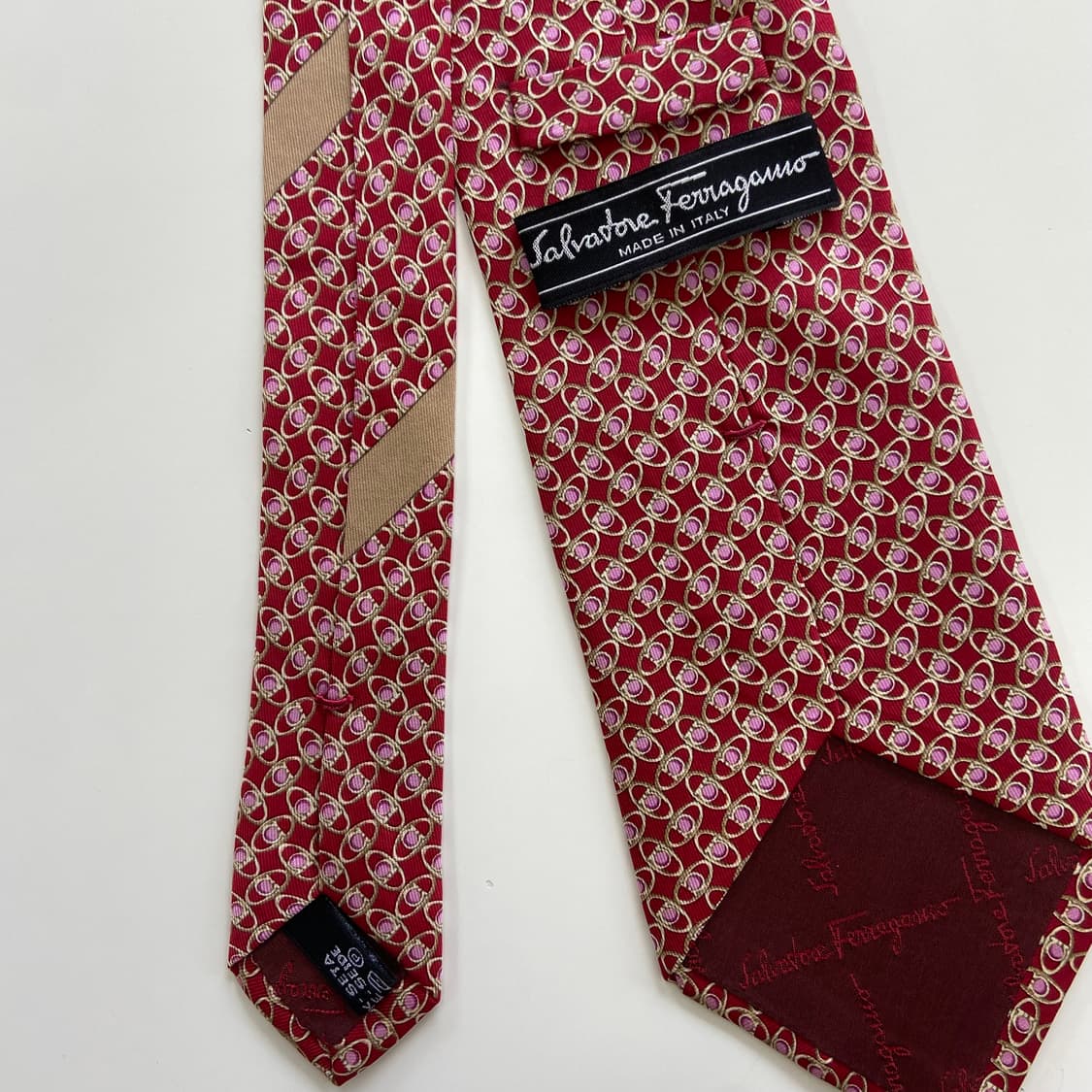 페레가모(Ferragamo) 모노그램 명품 정품  넥타이 상품이미지4