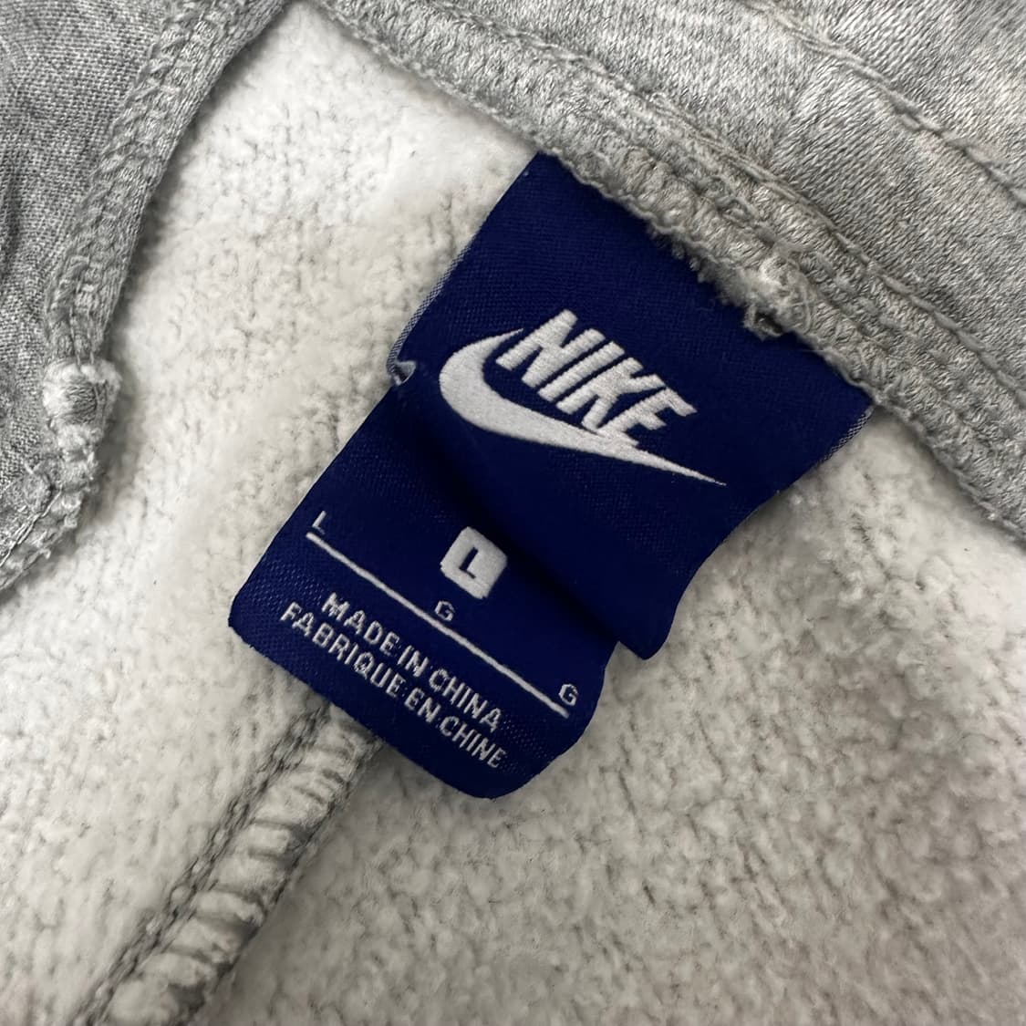 NIKE 나이키 기모 조거팬츠 운동복 바지 그레이 L 상품이미지3