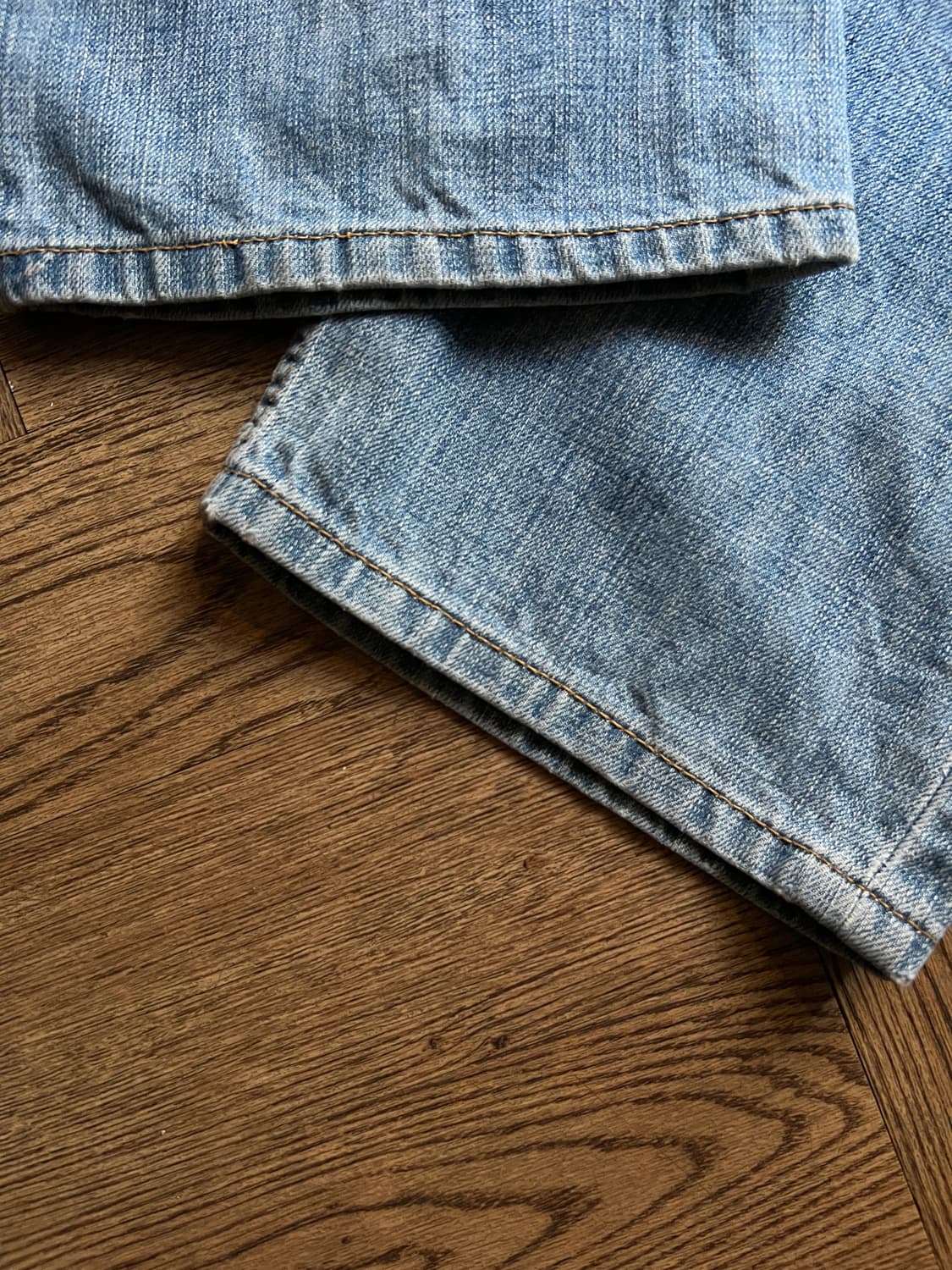 [32]리바이스 569 라이트블루 와이드핏 데님 팬츠 상품이미지4