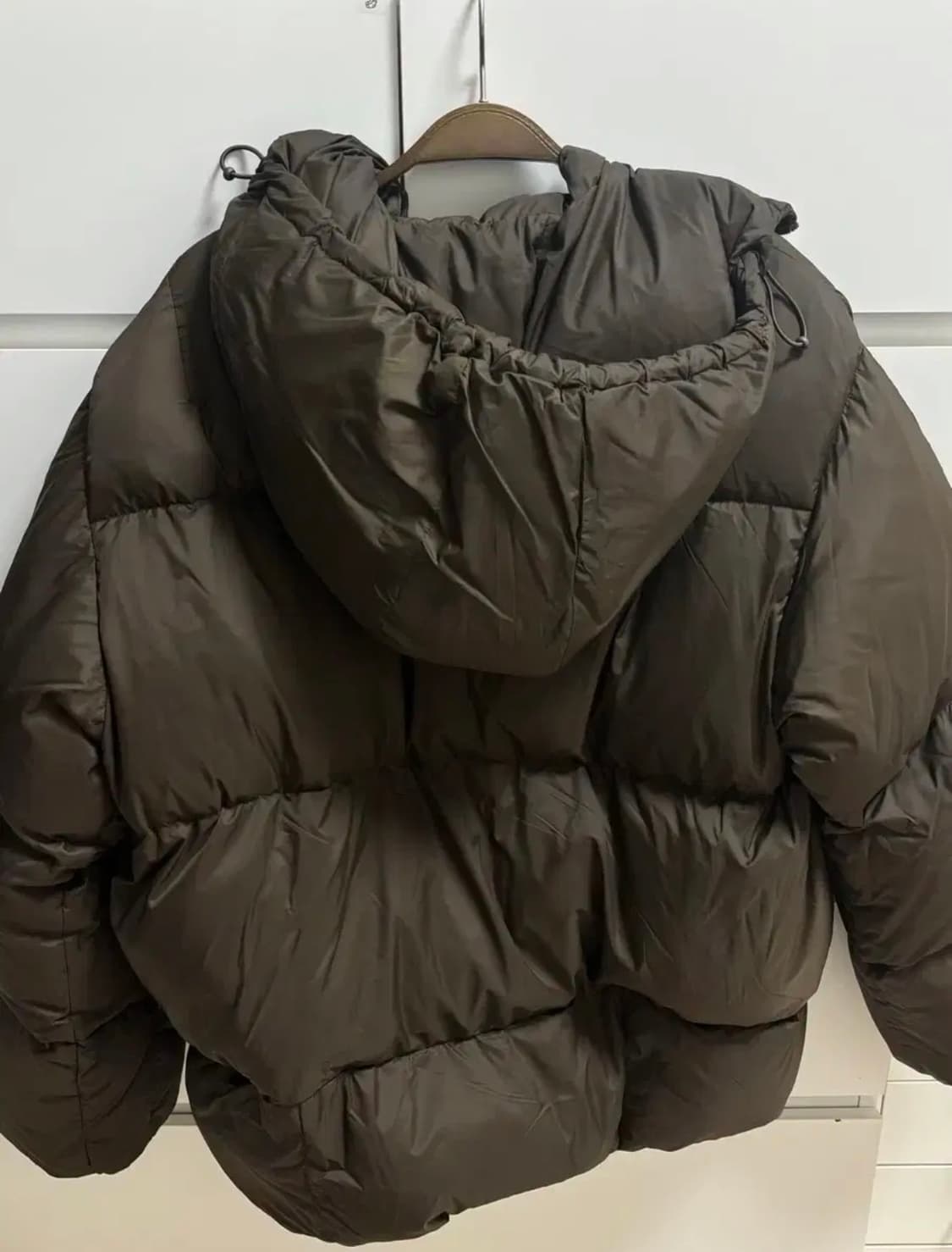 누마레 EE 패딩 브라운 (M) 실사O 상품이미지8