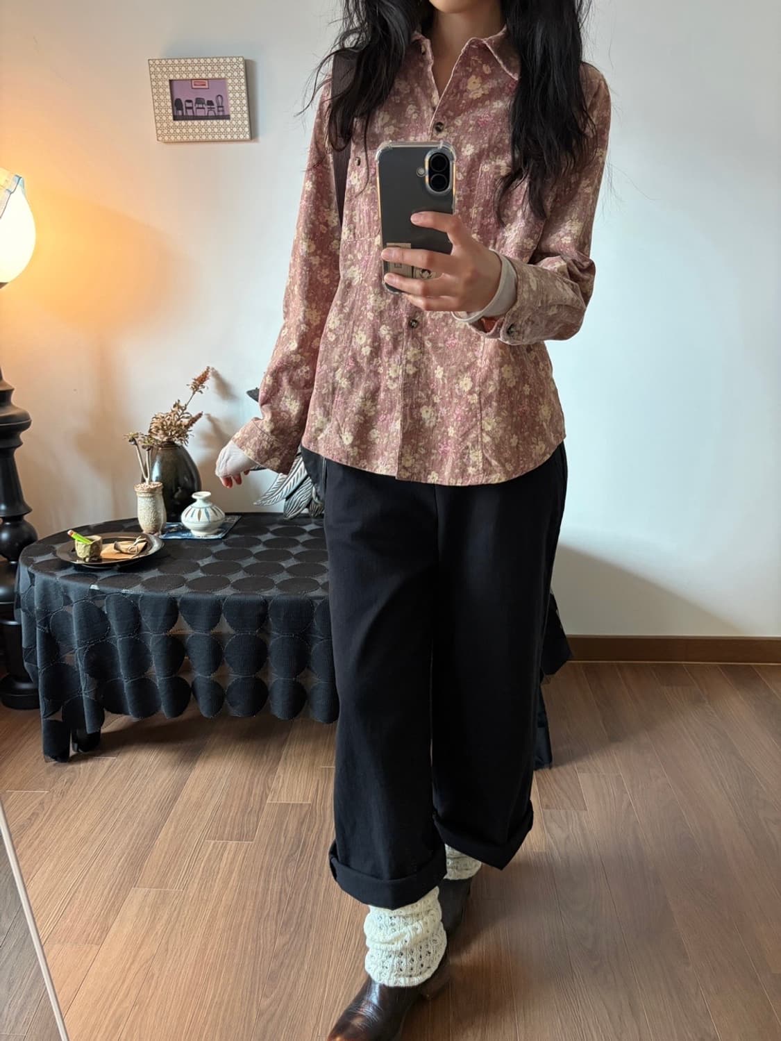 flower patterned shirt 상품이미지2