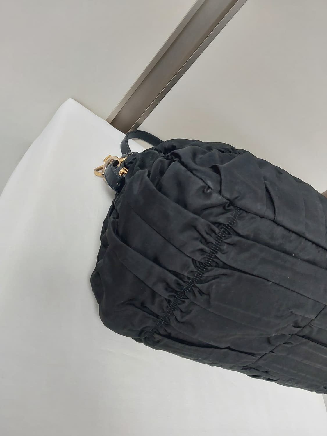 [정품] 프라다 BN1336 포코노 고프레 블랙 토트백 3-WAY 상품이미지8