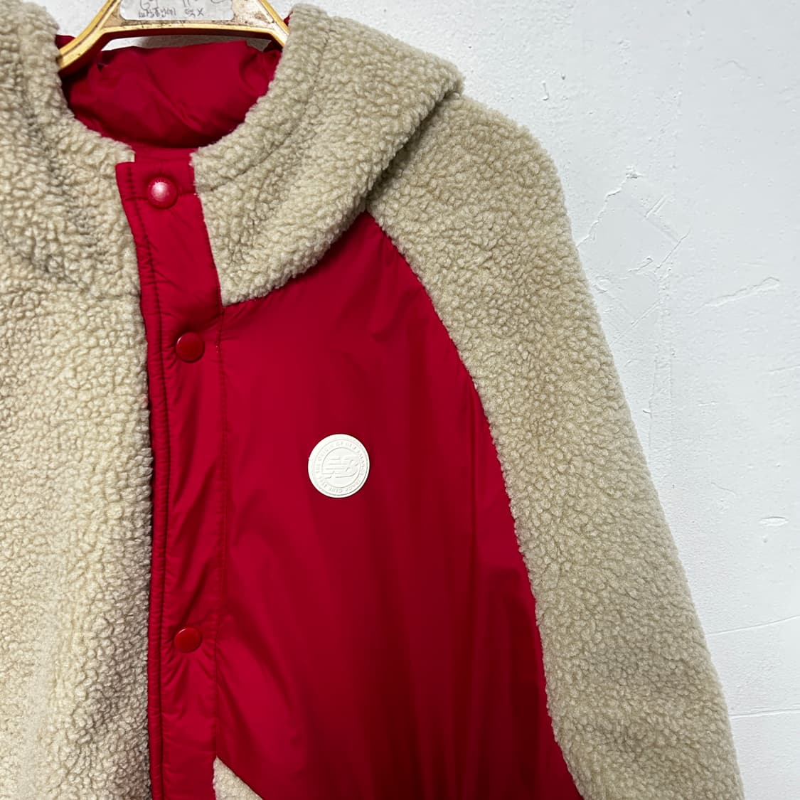 뉴발란스 N플립 벤치 코트 레드 (새상품) 상품이미지1