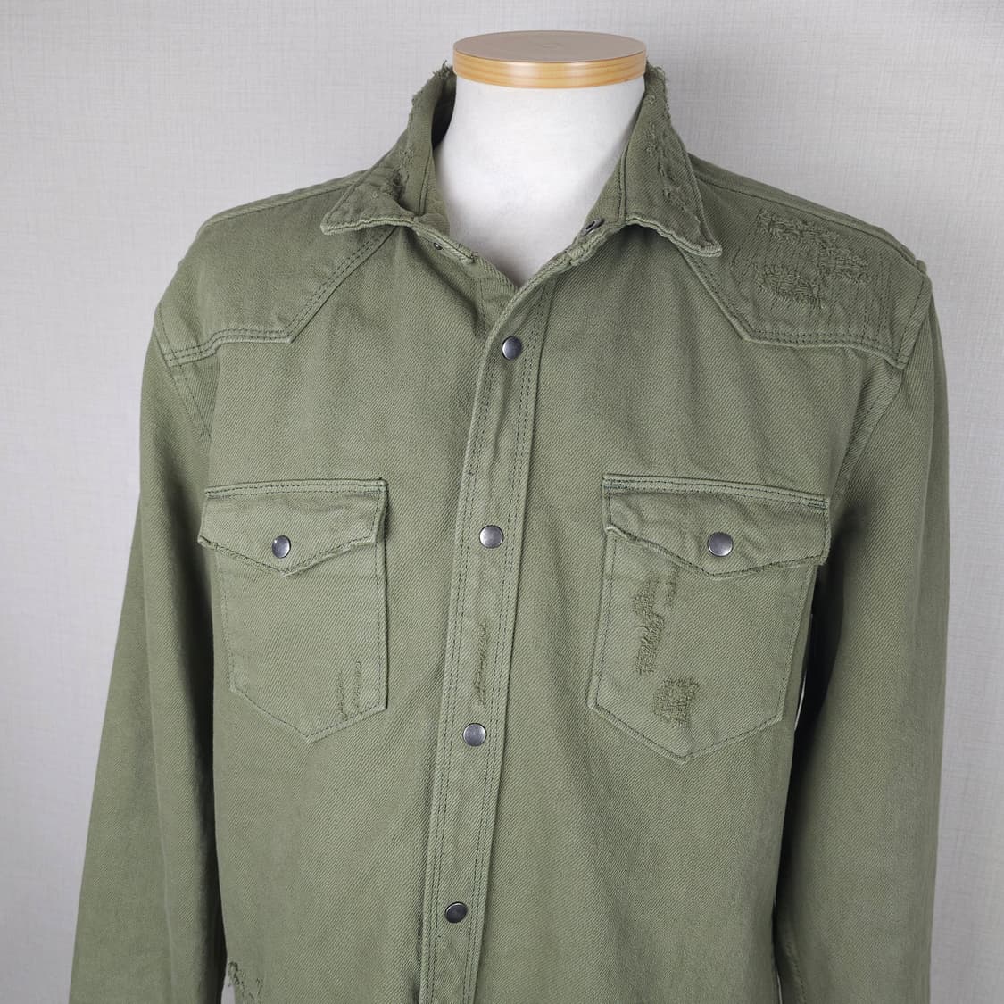 자라 긴팔남방 남자95사이즈  상품이미지2