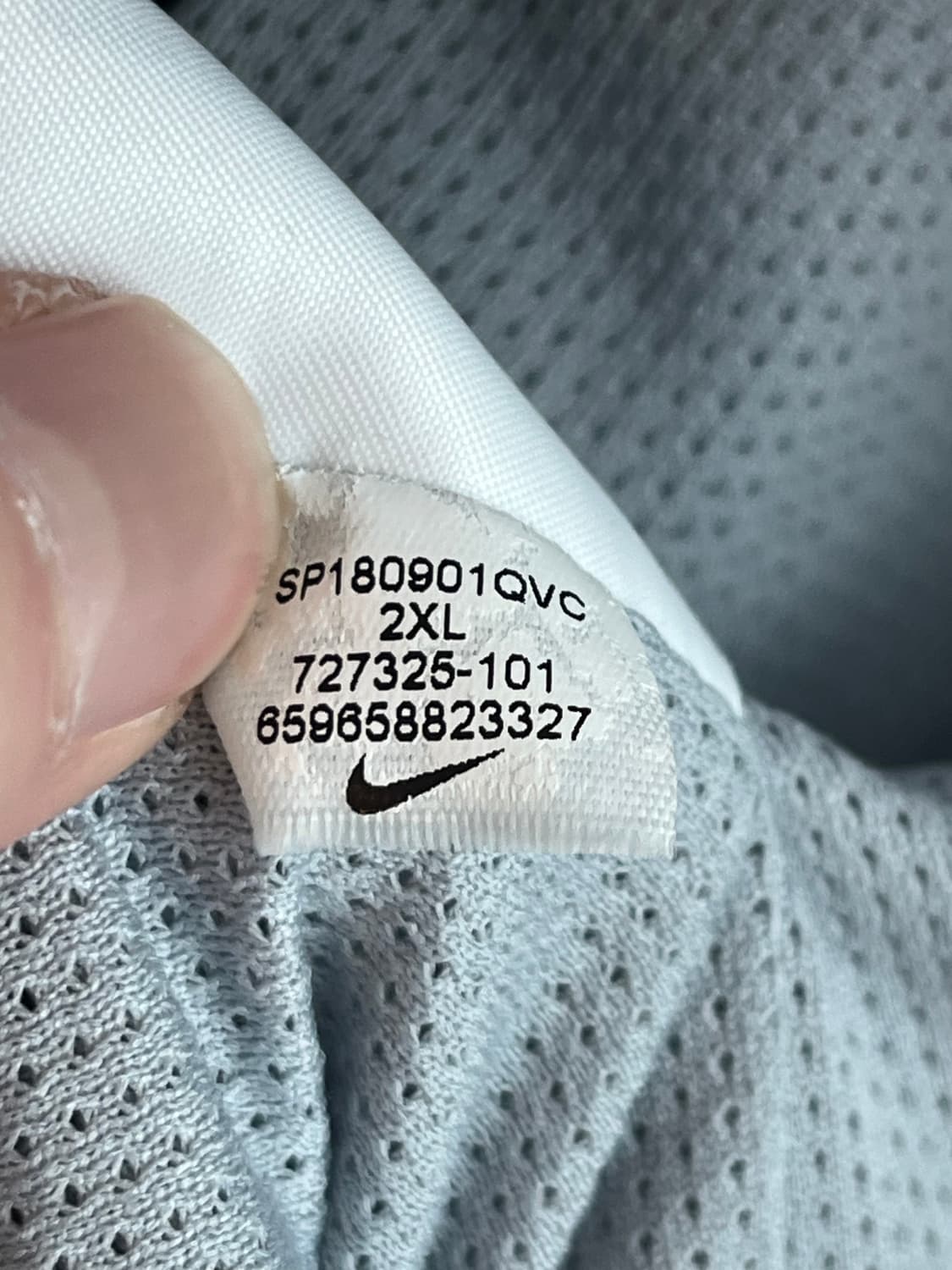 [2XL] 나이키 윈드러너 바람막이 블랙/화이트/그레이 상품이미지6