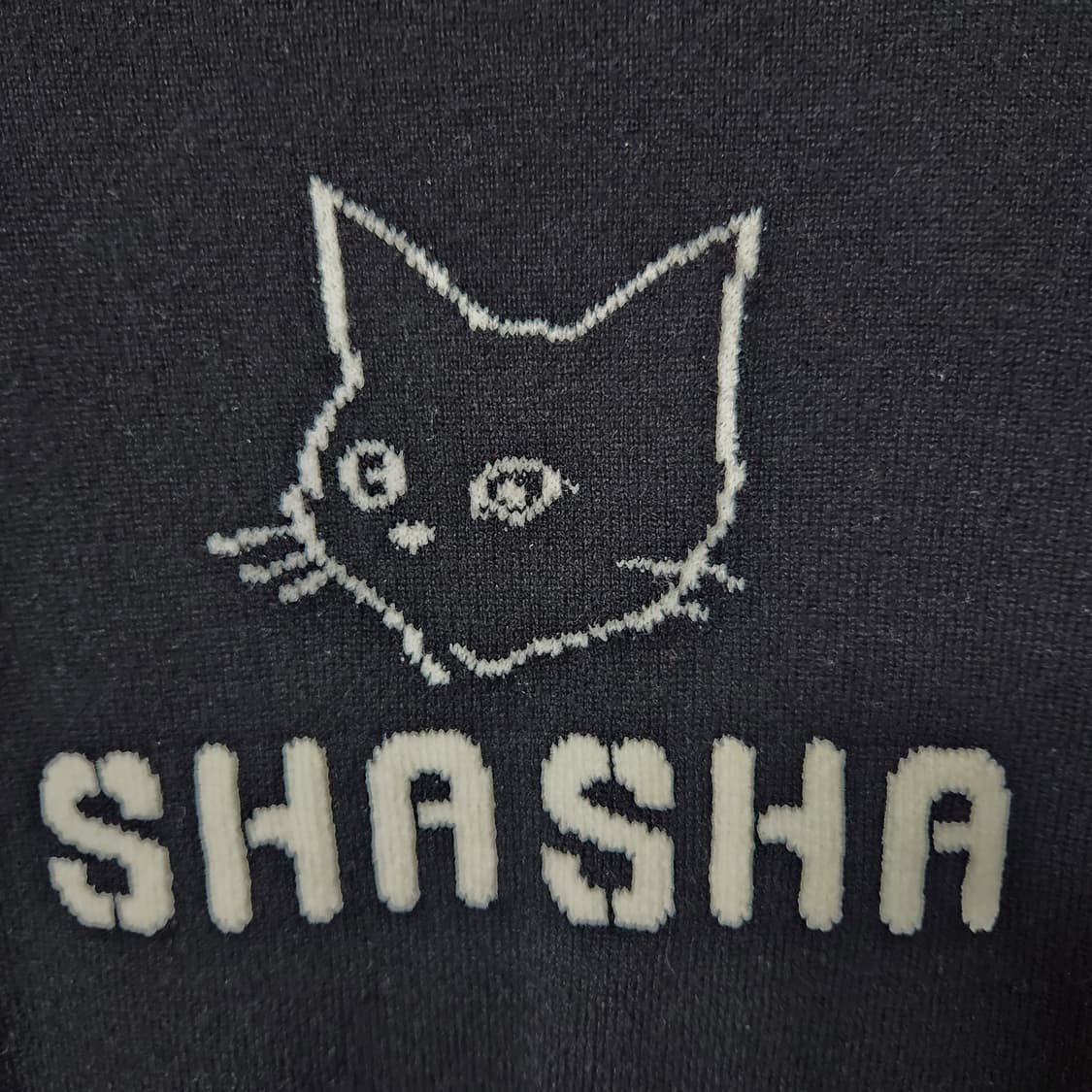 J58 [F] 보브 VOV 샤샤 고양이 니트
 상품이미지2