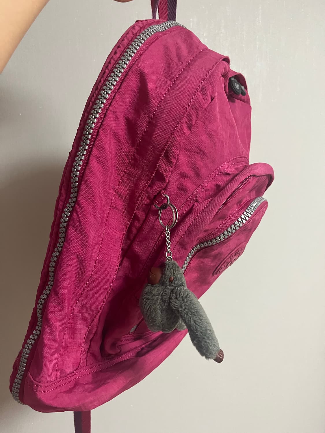 핫핑크 키플링(kipling) 백팩🦍 상품이미지3